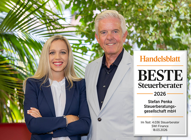 Nicola und Stefan Penka mit Handelsblatt Auszeichnung